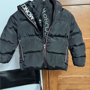 Moncler Kids Black Puffer Coat